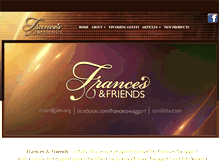 Tablet Screenshot of francesandfriends.com